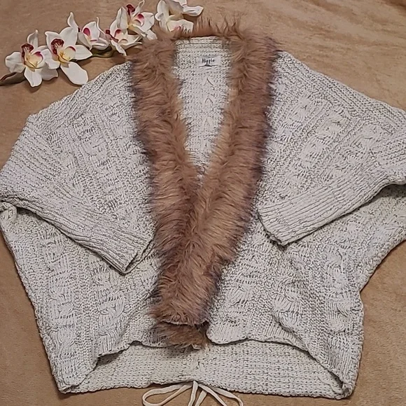 NWOT Open Front Cardigan Sweater - Picture 5 of 16